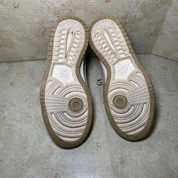 Nike Dunk High Premium Sneakers Size 9.5 Beige & Red Plaid Lining 845055-201 - Picture 7 of 9